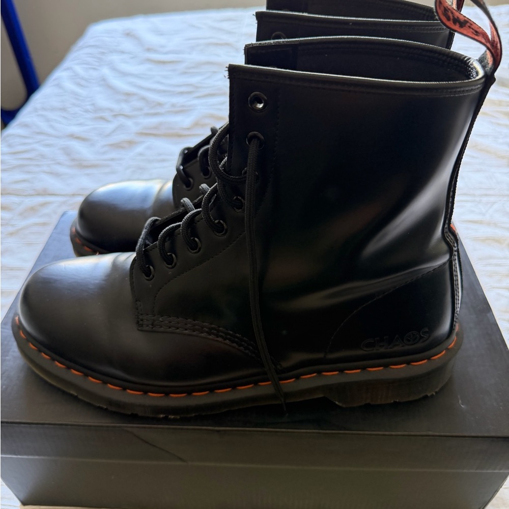 Dr. Martens Beams X Babylon lace up boots